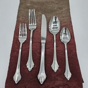 Wallace French Regent 18/8 Stainless - 5pc Place Setting  - Vintage